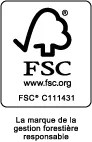 Certifié Forest Stewardship Council